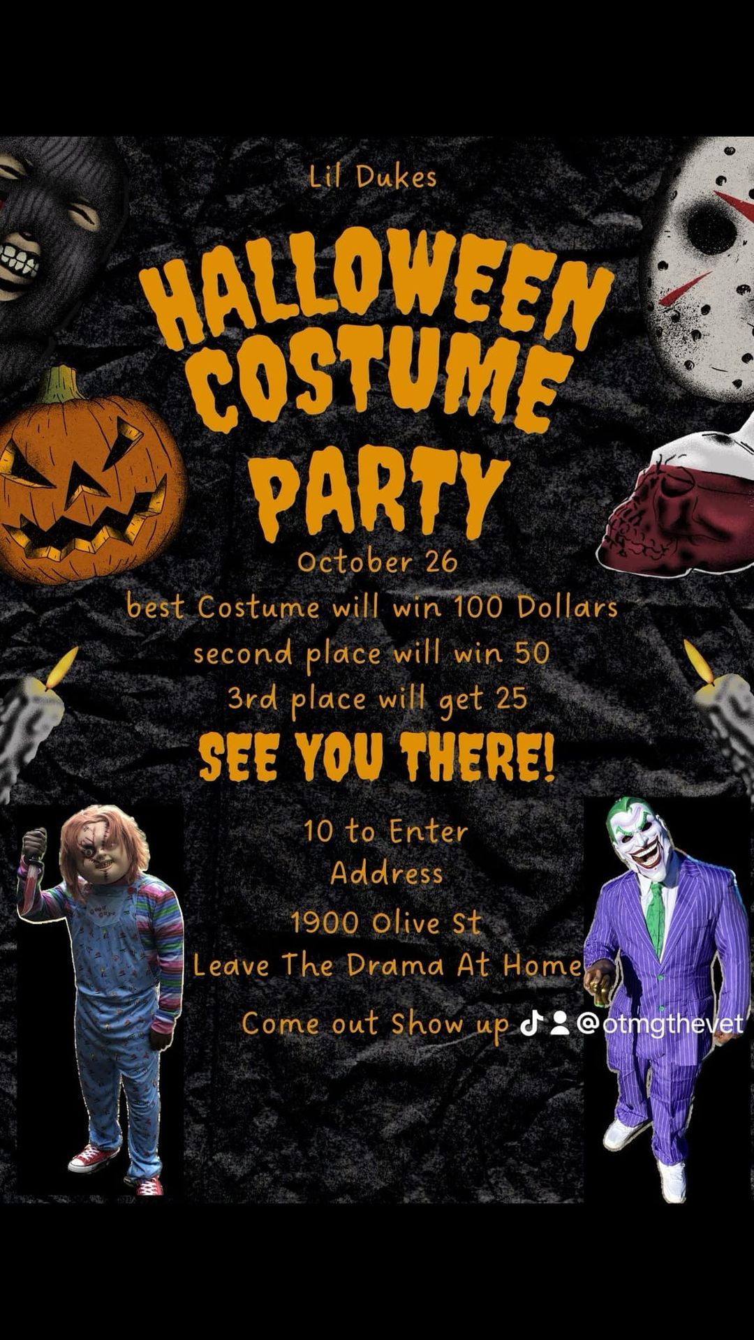 Lil Dukes HALLOWEEN COSTUME PARTY