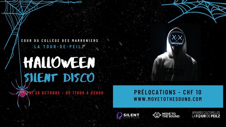 Halloween Silent Disco \/ Samedi 29.10.2022