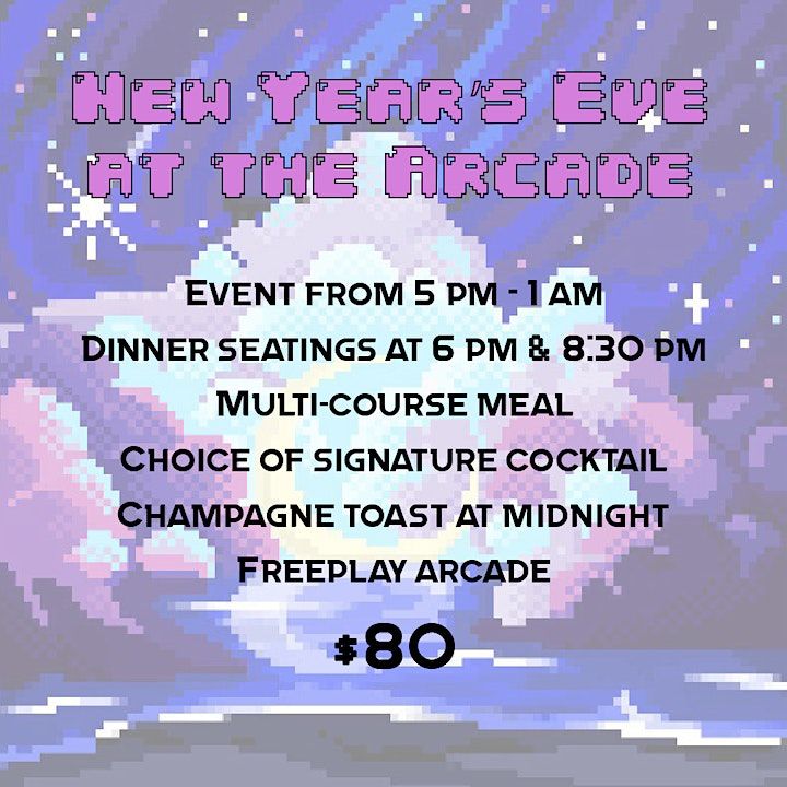 Transmission Arcade NYE 2022 Transmission Arcade, Columbia, SC