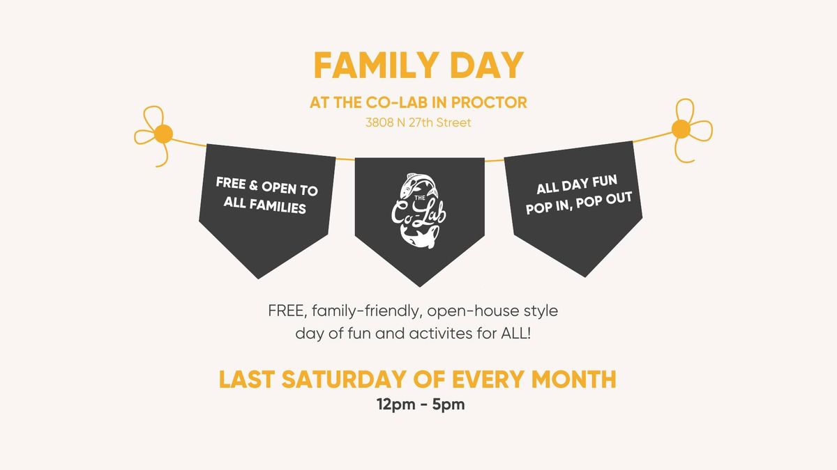 October Family Day @ The Co-Lab