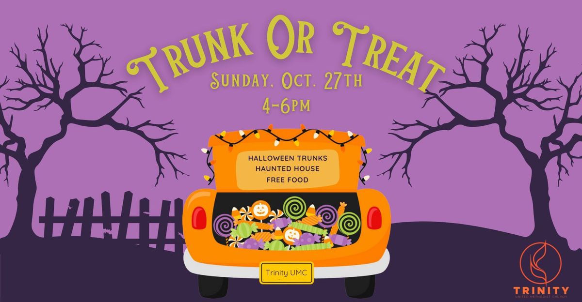 Trinity's Trunk or Treat event! 