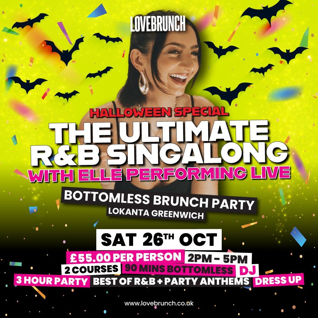 The Ultimate Halloween R&B brunch party @ Lokanta 