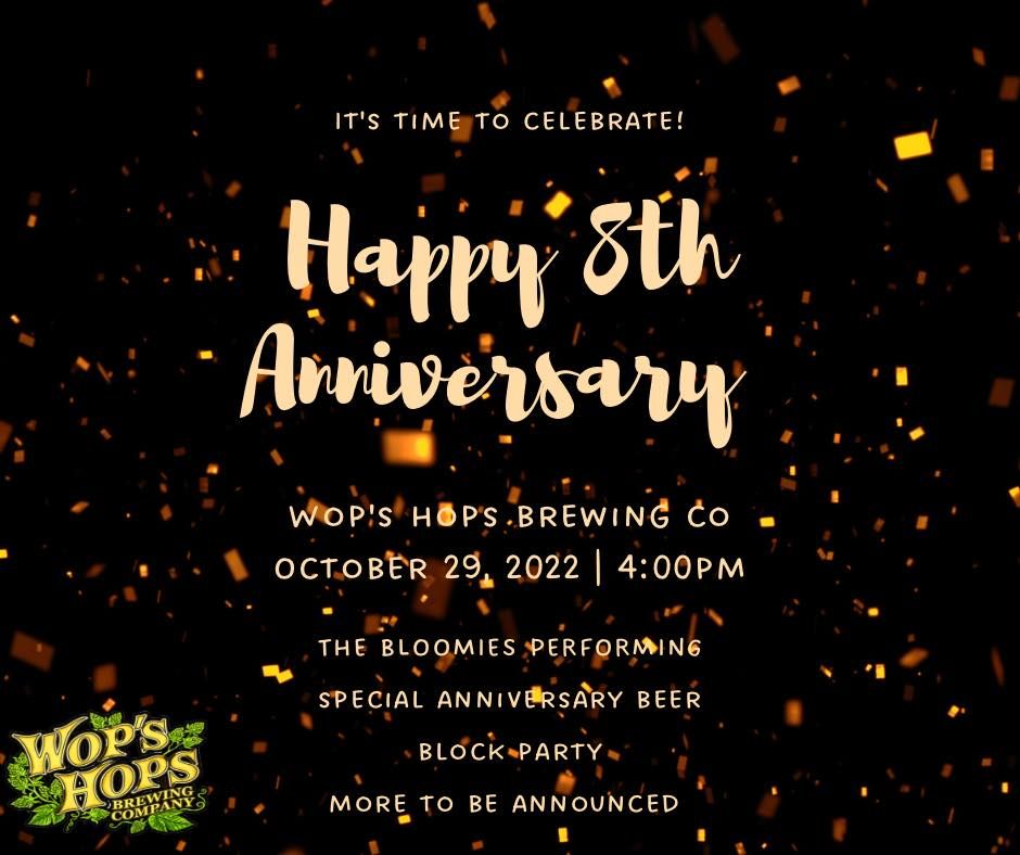 WopsHops 8 Year Anniversary Halloween Party | WopsHops Brewing Company,  Sanford, FL | October 29, 2022