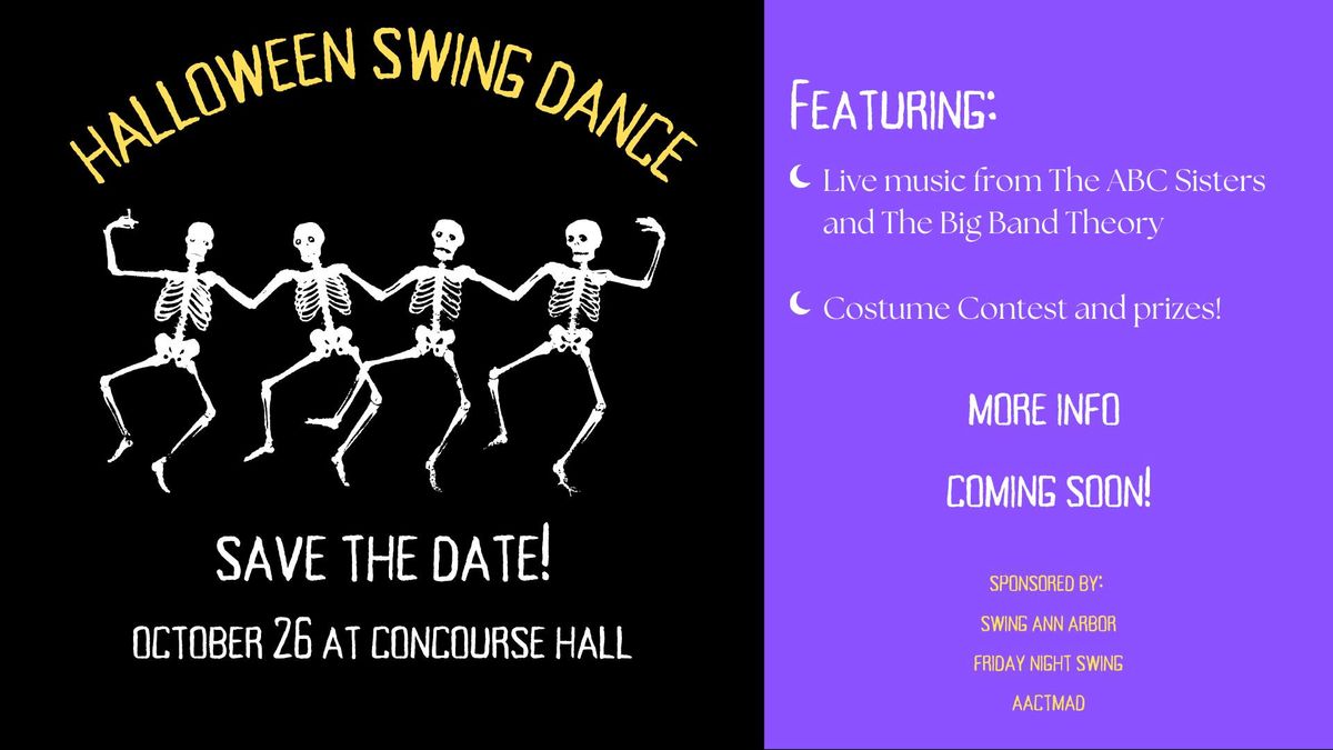 Halloween Swing Dance