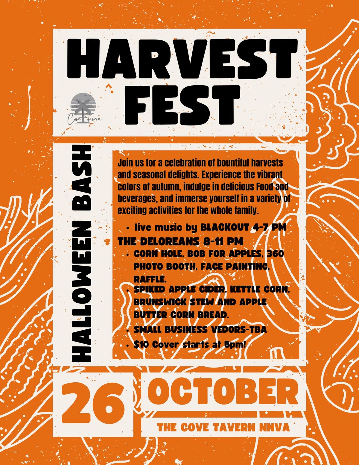 Cove Taverns Harvest Fest\/ Halloween Bash