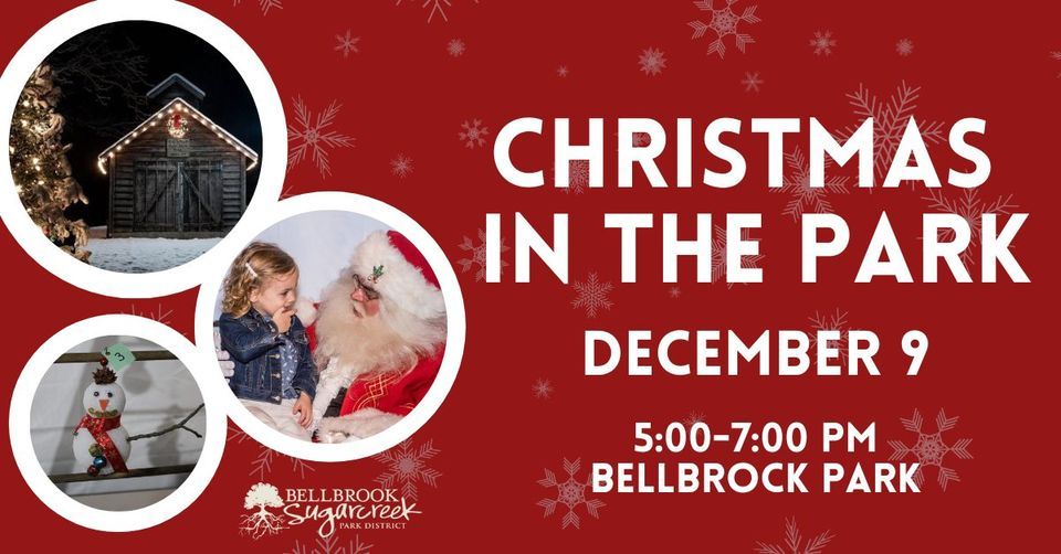Christmas in the Park Bellbrook Sugarcreek Park District December 9