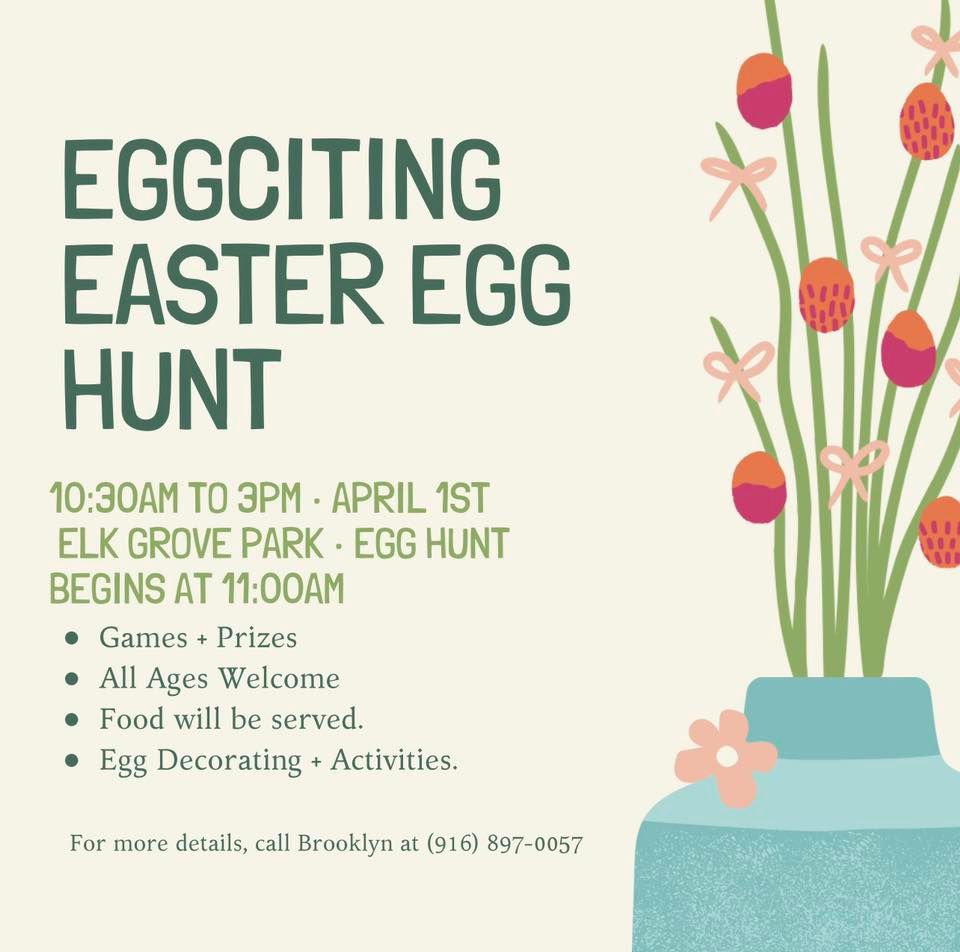 Easter Egg Hunt - Elk Grove Park