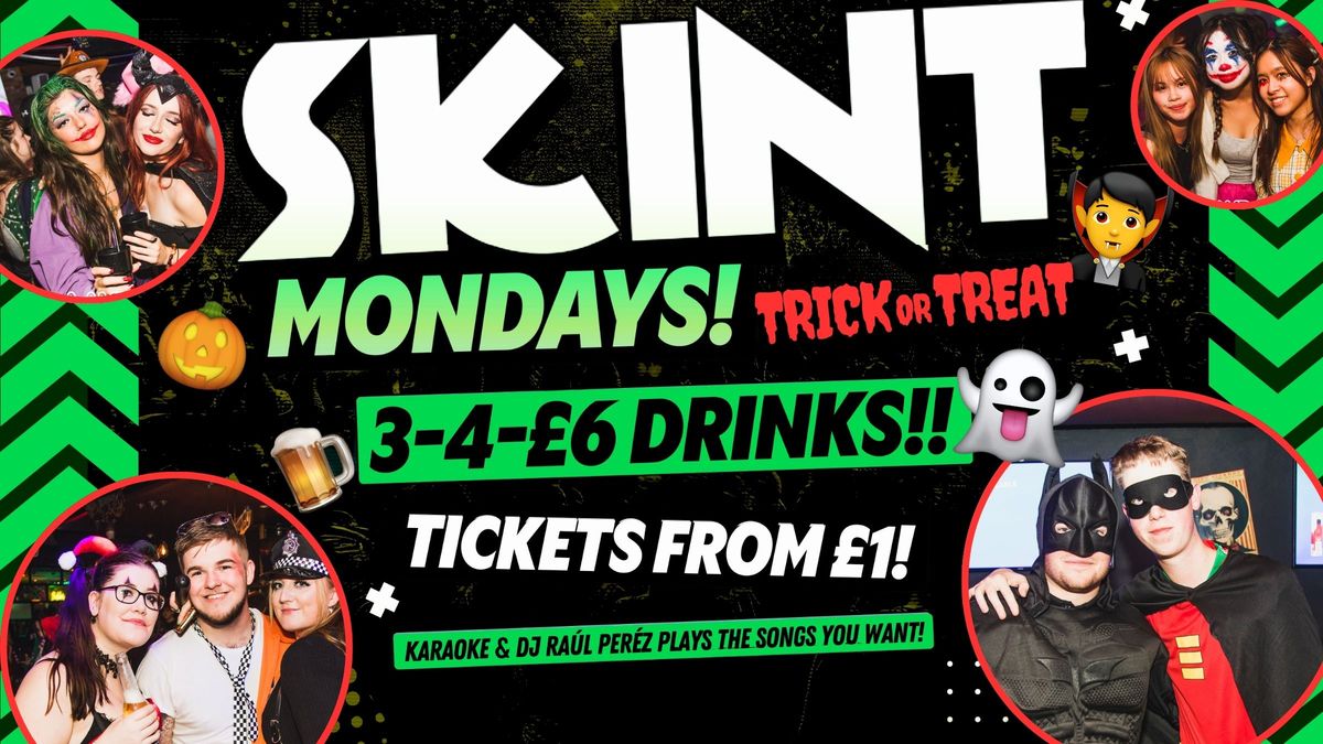 SKINT MONDAY - Trick or Treat!