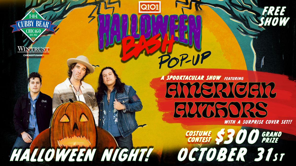 Q101 Halloween Pop-Up with American Authors!