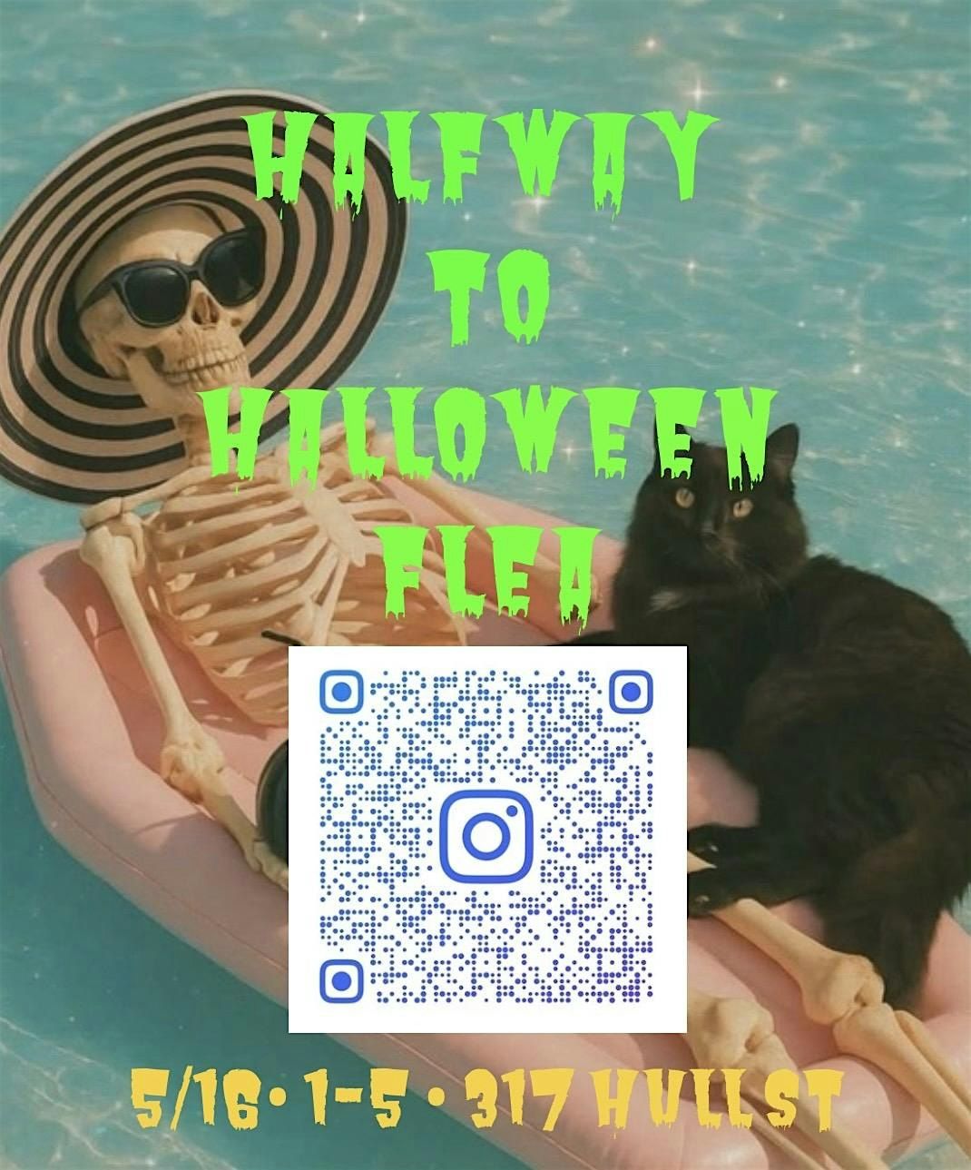 Half way too Halloween flea