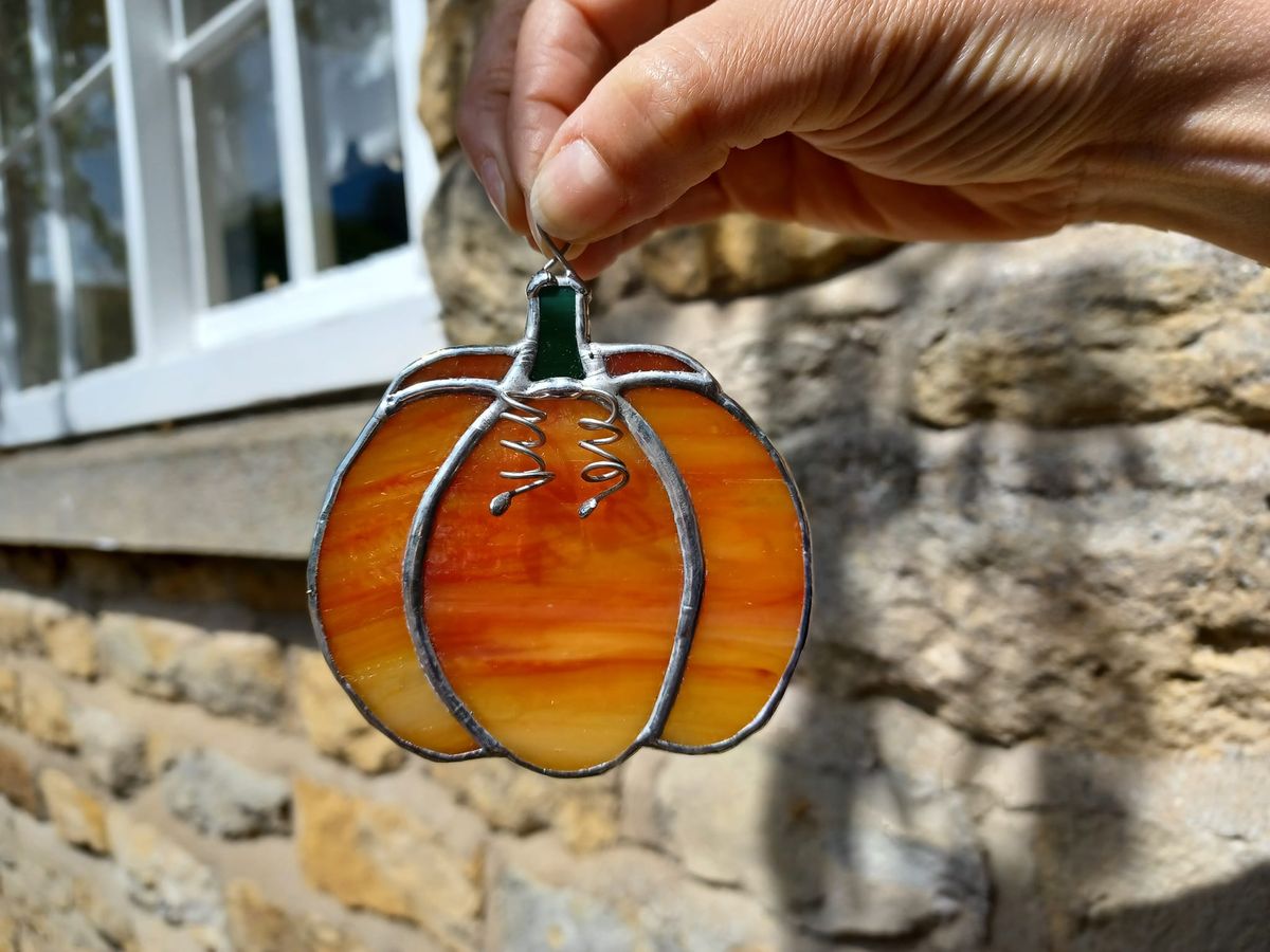 Stained Glass Halloween Pumpkin Workshop \u00a350-