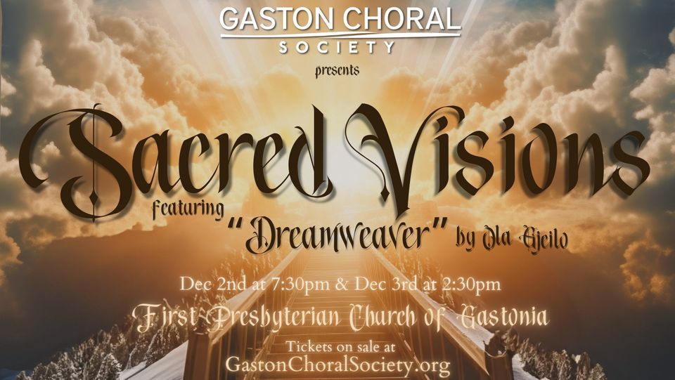 Sacred Visions Saturday Night Performance First Presbyterian Church