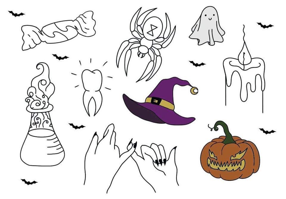 Halloween Tattoos Small 2022 Halloween Small Tattoo Sales Decatur Body Art October 1 2022