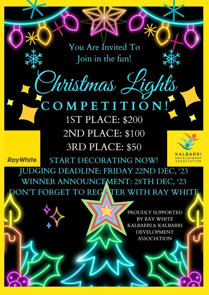 Kalbarri Christmas Lights Competition Ray White Kalbarri & Kalbarri