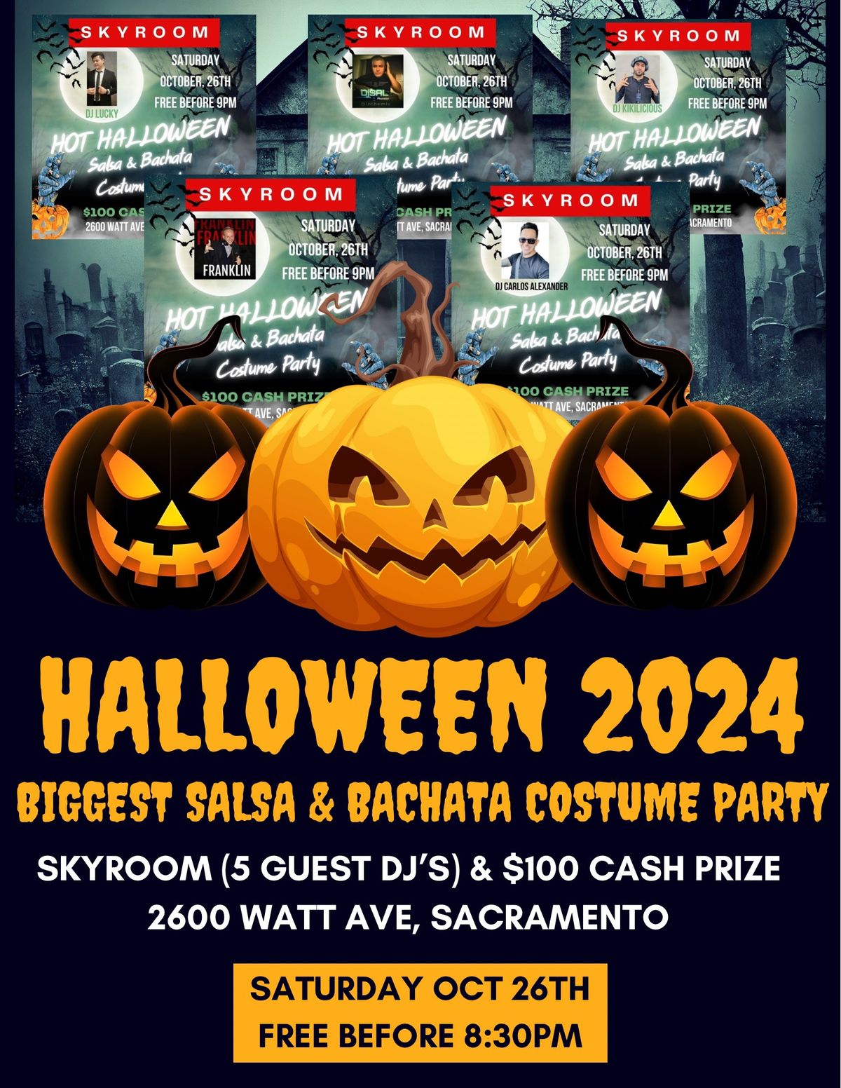 HOT SALSA & BACHATA COSTUME PARTY