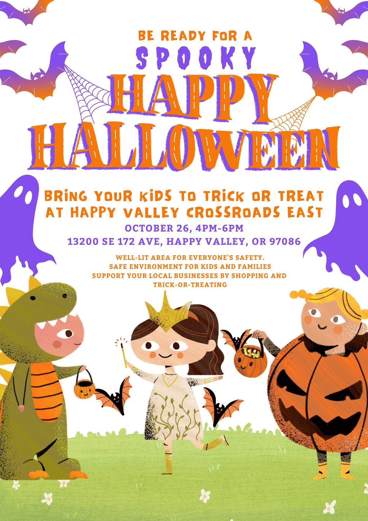 2nd Annual Happy Valley Crossroads East Trick or Treat Event