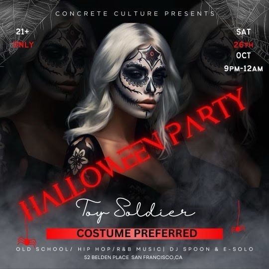 HALLOWEEN PARTY @TOY SOLDIER SF