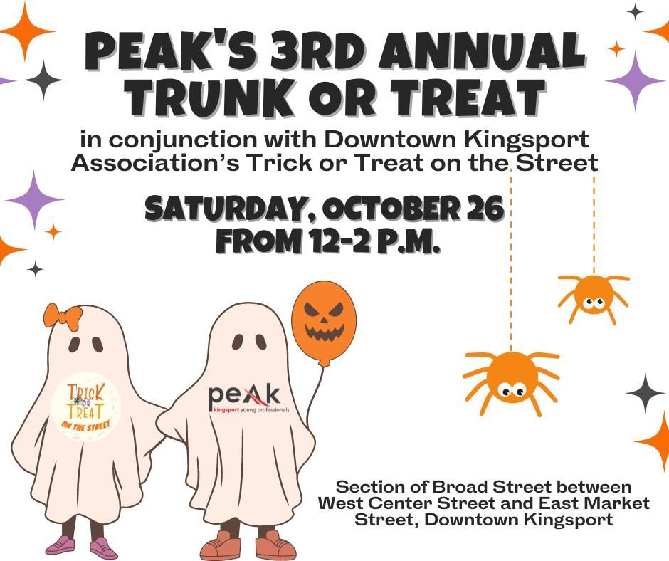 PEAK's 3rd Annual Trunk or Treat