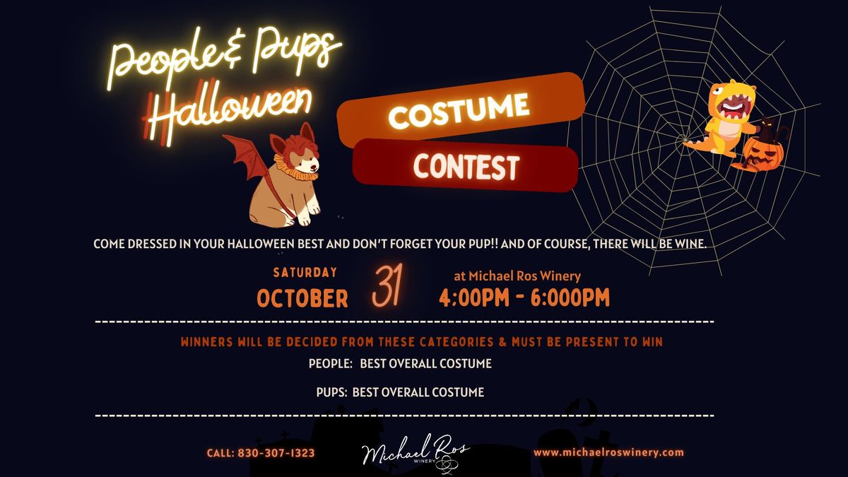 People & Pups Halloween Costume Contest