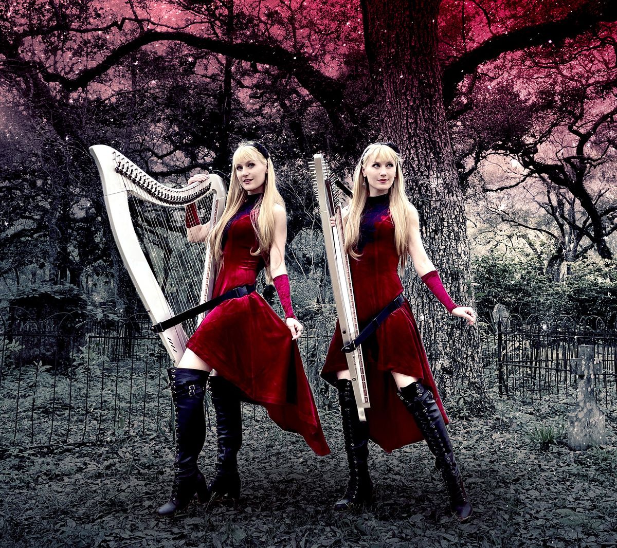 Colorado Springs, Colorado \u2013 Harp Twins HALLOWEEN!