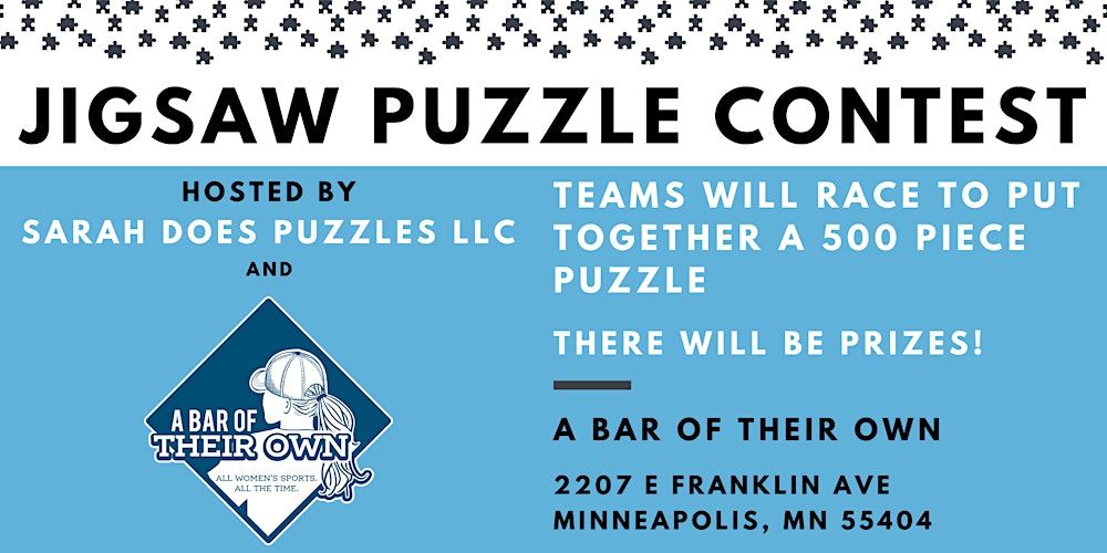 HALLOWEEN Team Jigsaw Puzzle Contest at A Bar Of Their Own - October 2025