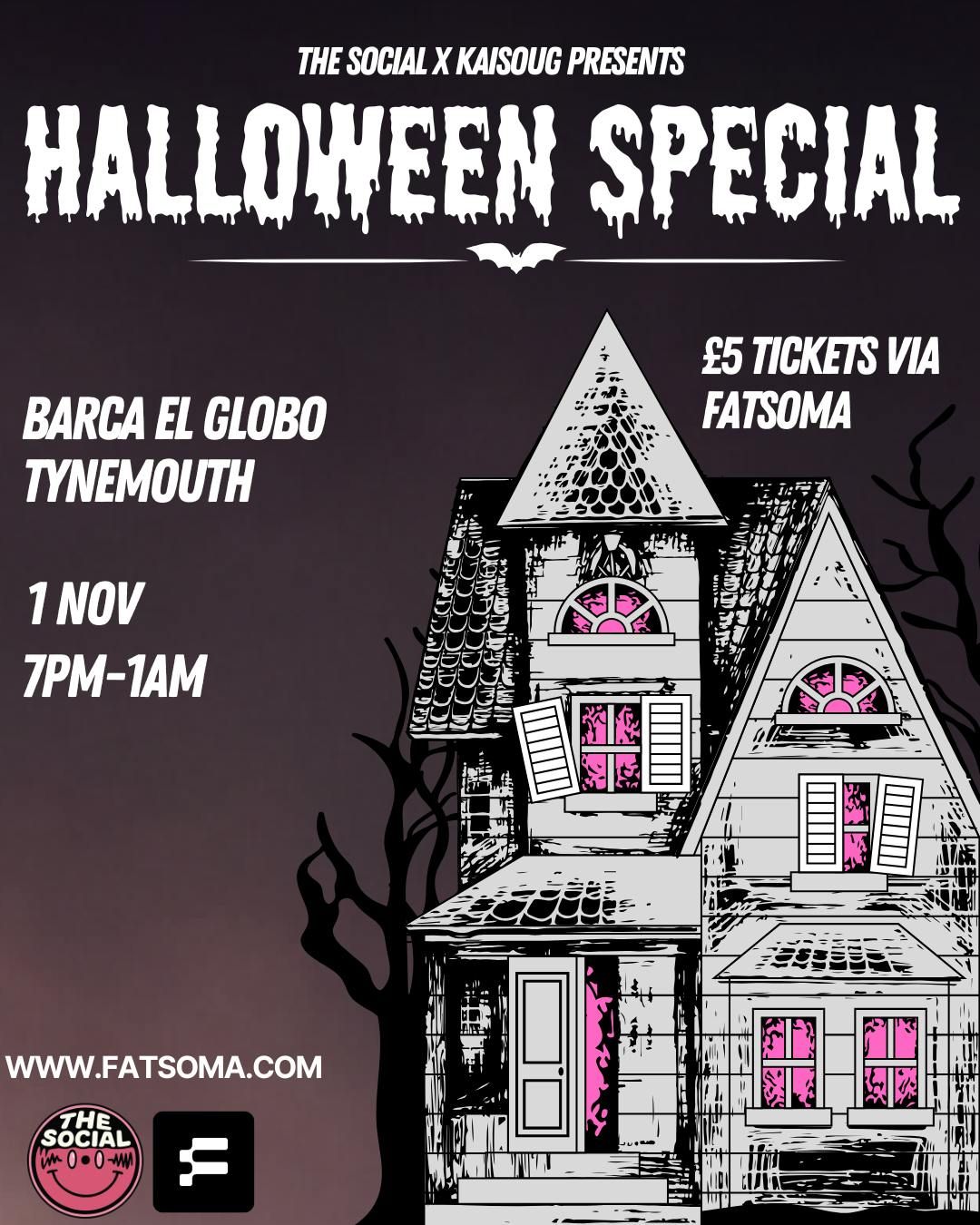 KAISOUG x THE SOCIAL HALLOWEEN SPECIAL BARCA EL GLOBO 