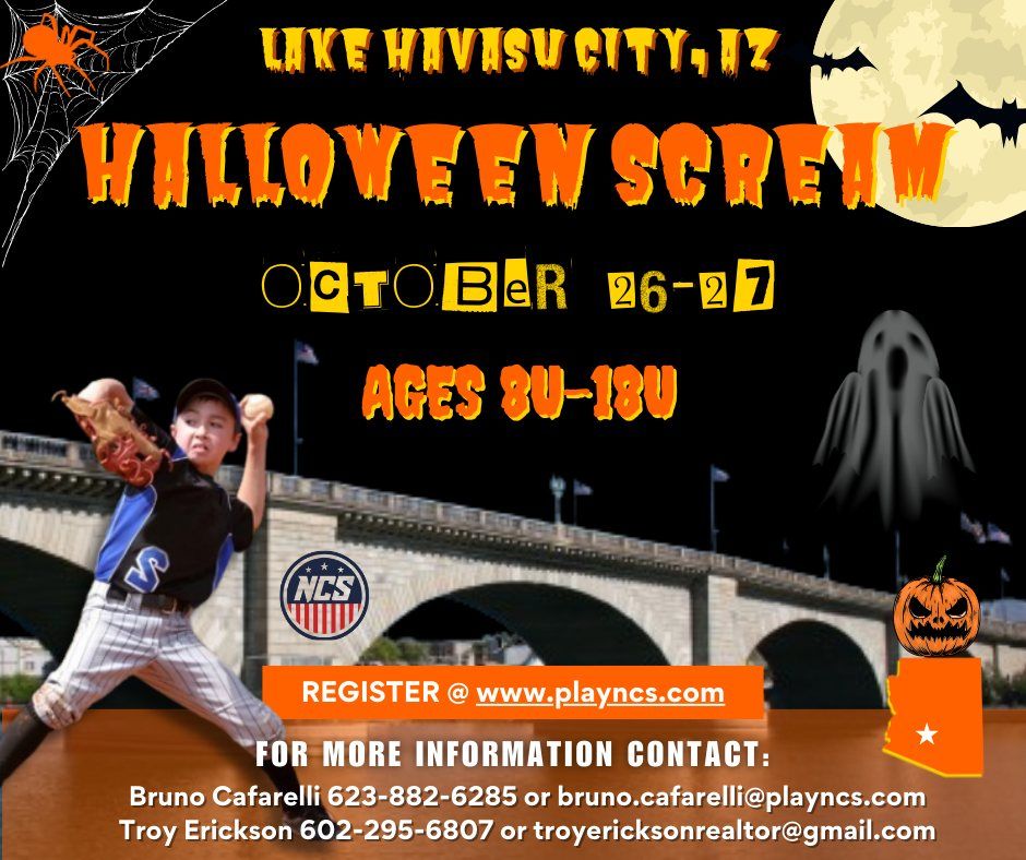 Innaugural Lake Havasu Halloween Scream! Baseball Tournament