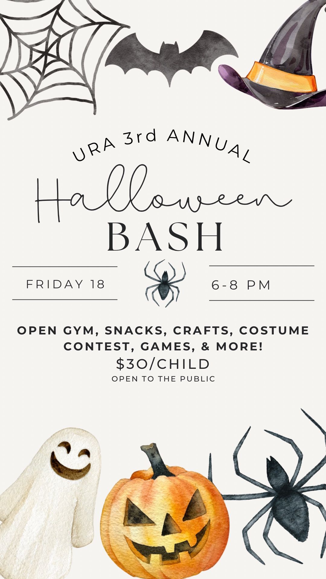 URA 3rd ANNUAL HALLOWEEN BASH