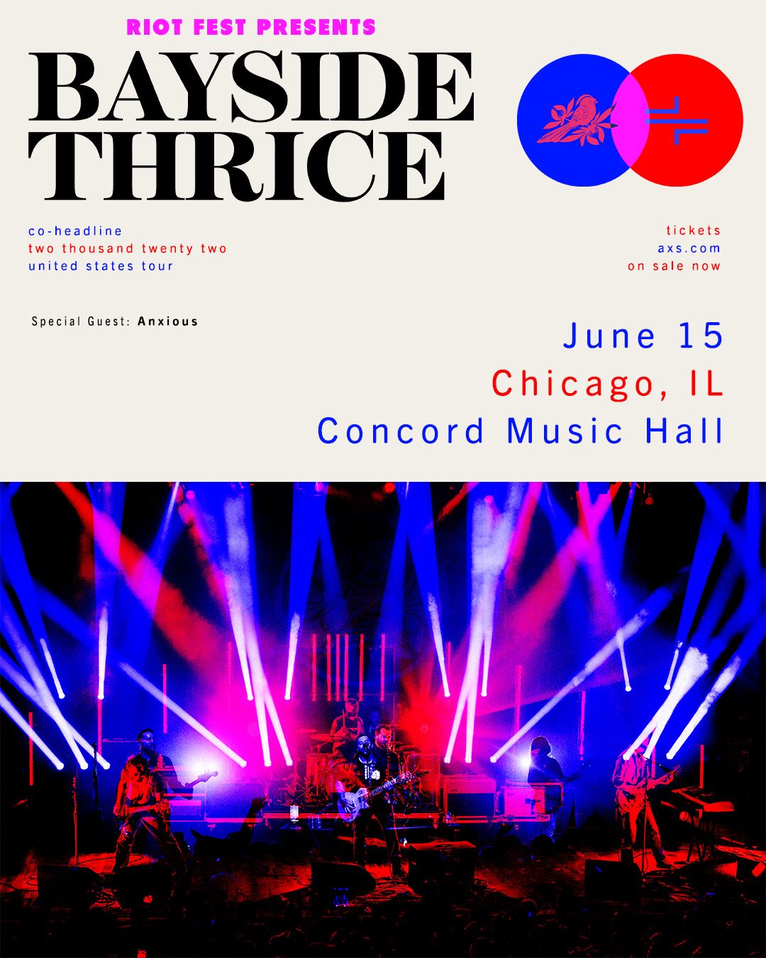 Thrice at Citizens House of Blues Boston