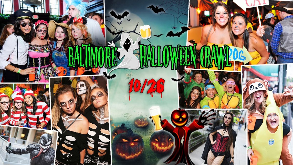 Baltimore Halloween Crawl 2024 (10+ Bars)