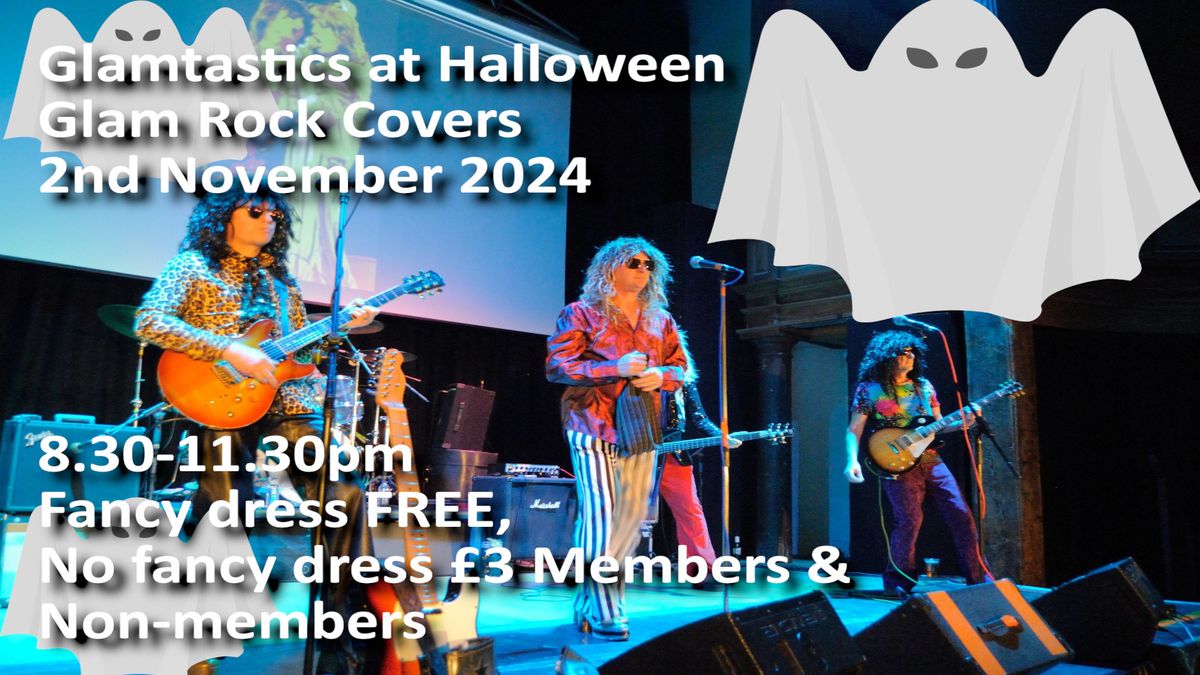 The Glamtastics at Halloween...Spooky Glam Rock Covers...