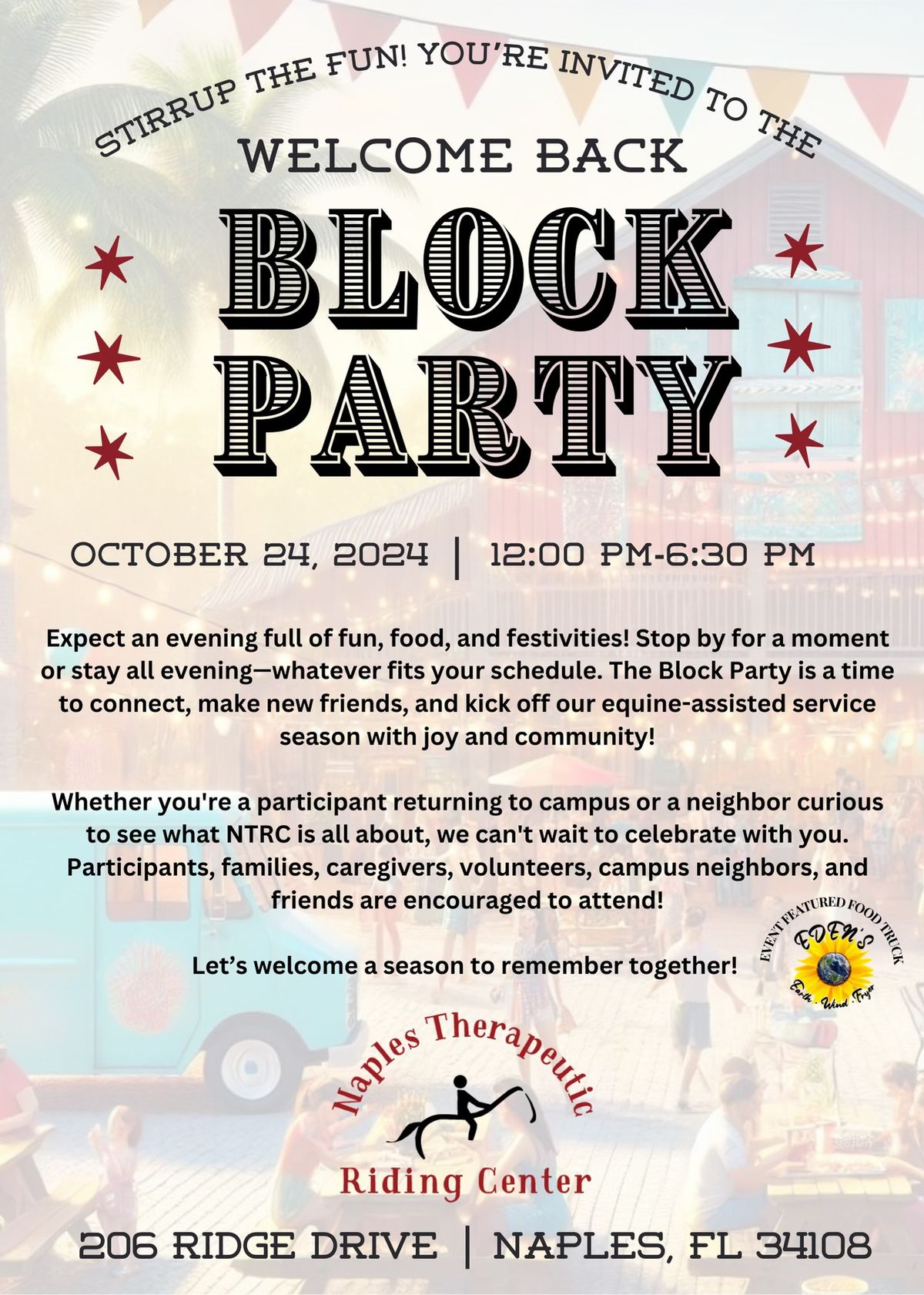 Welcome Back Block Party! 