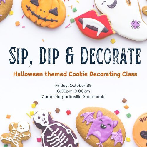 Sip, Dip & Decorate - Cookie Decorating Class