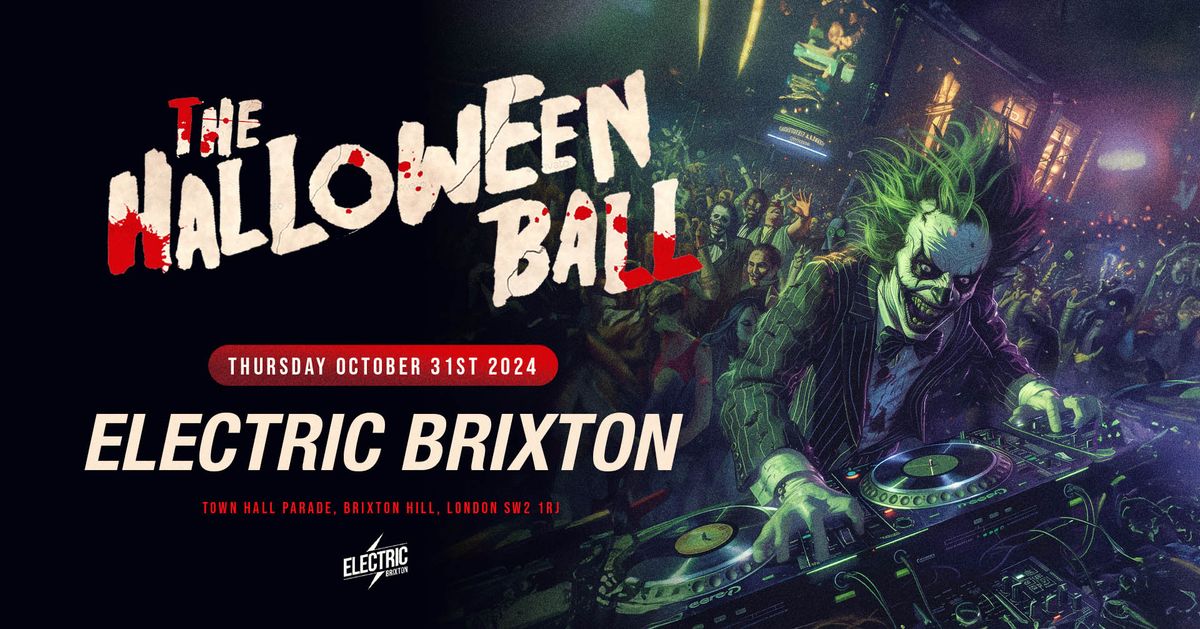 The Secret Halloween Ball at Electric Brixton \ud83d\ude31 Tickets Out Now!