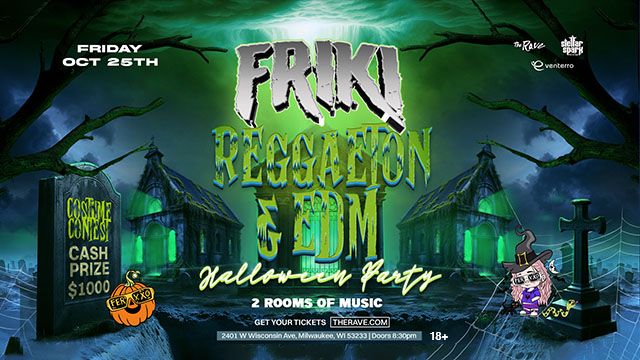 Friki - Reggaeton & EDM Halloween Dance Party at The Rave