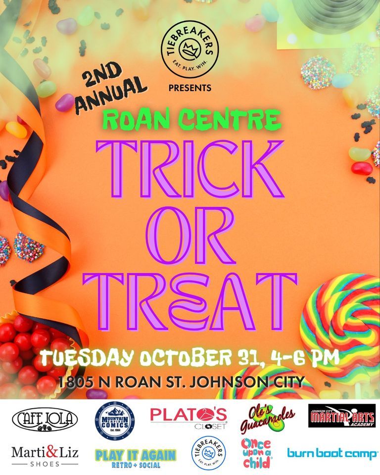 Roan Centre Trick or Treat Tiebreakers, Johnson City, TN October 31