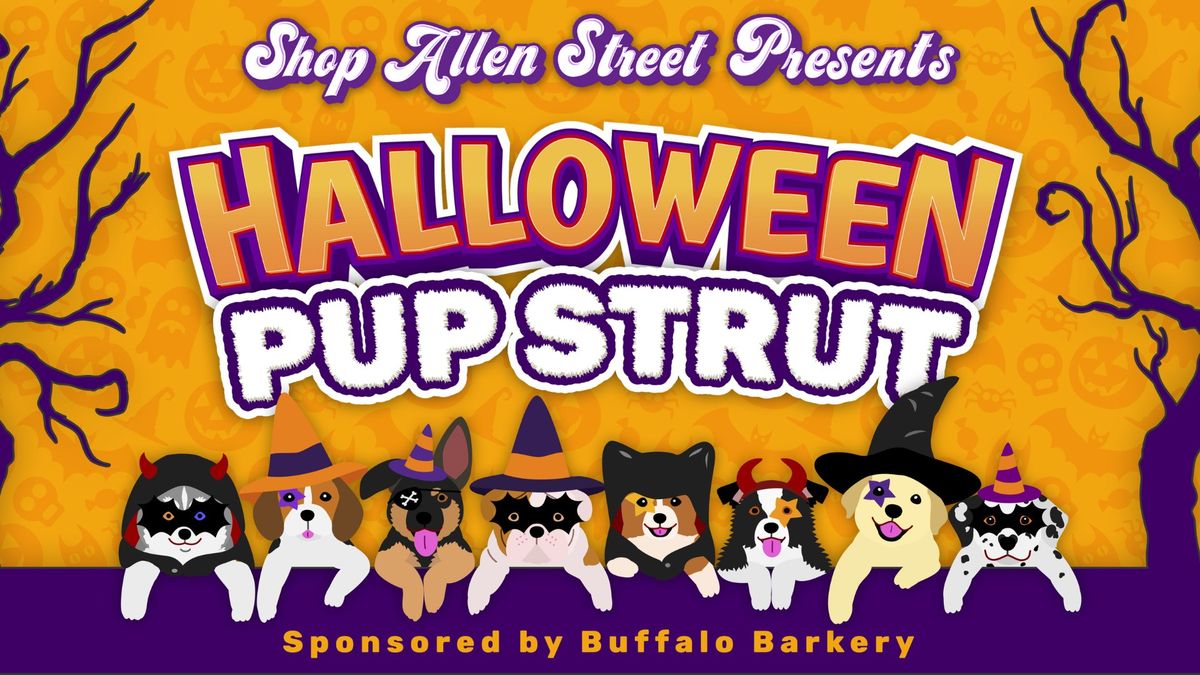 Halloween Pup Strut on Allen Street 