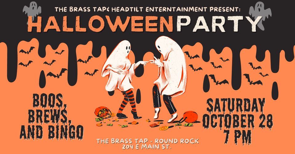 Boos, Brews, and Bingo The Brass Tap Round Rock October 28, 2023