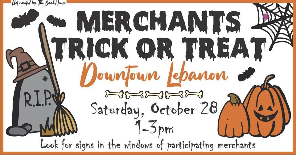 Merchant Trick or Treat Downtown Lebanon OH October 28, 2025