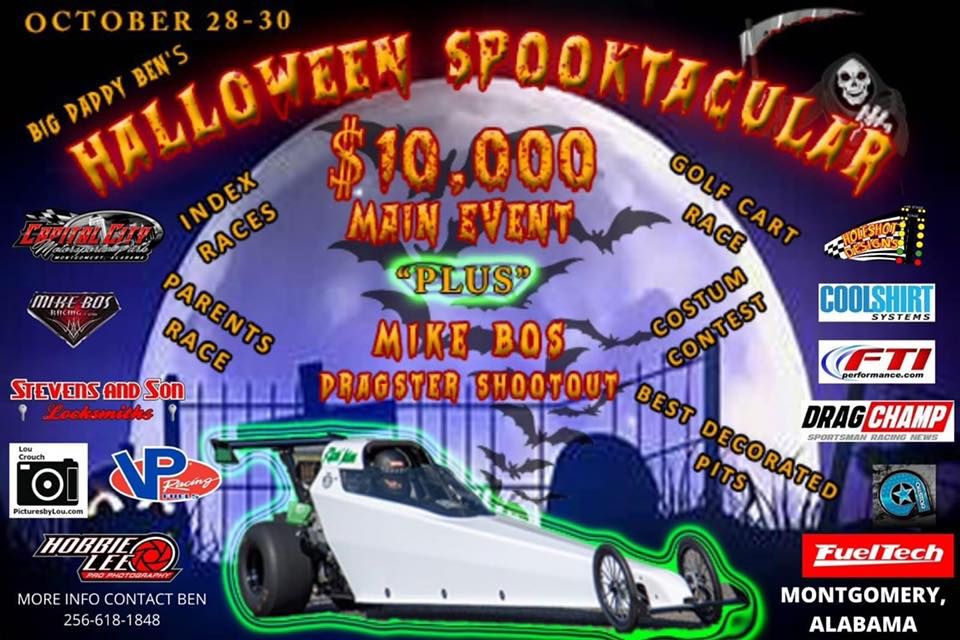5th Annual Jr Dragster Halloween Spooktacular