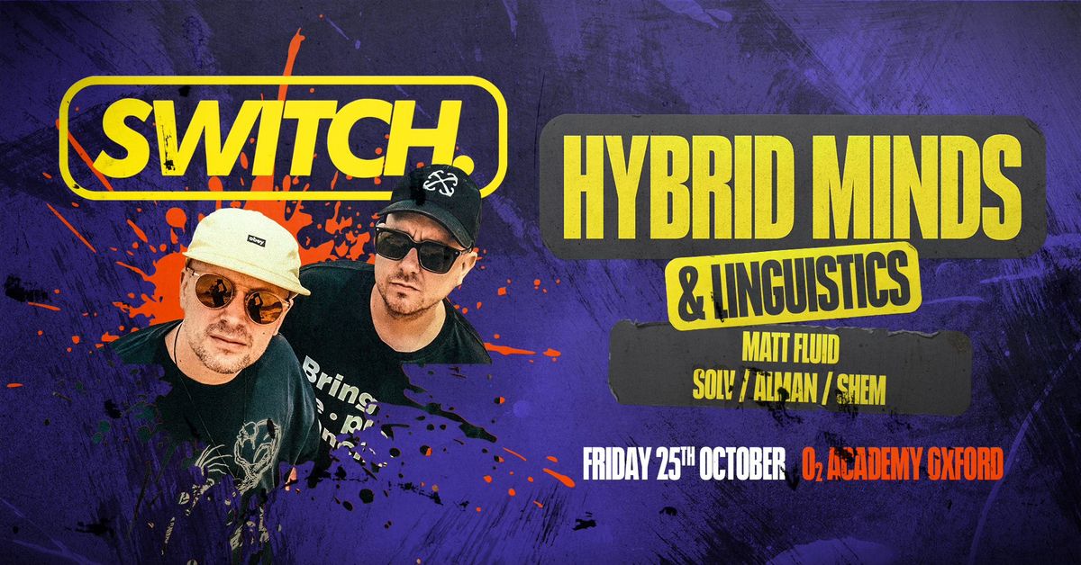 Switch | Halloween with Hybrid Minds & Linguistics