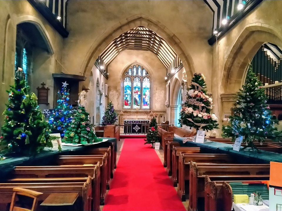 Cowfold Christmas Tree Festival St Peter's Church, Cowfold, Haywards Heath, EN December 8 to