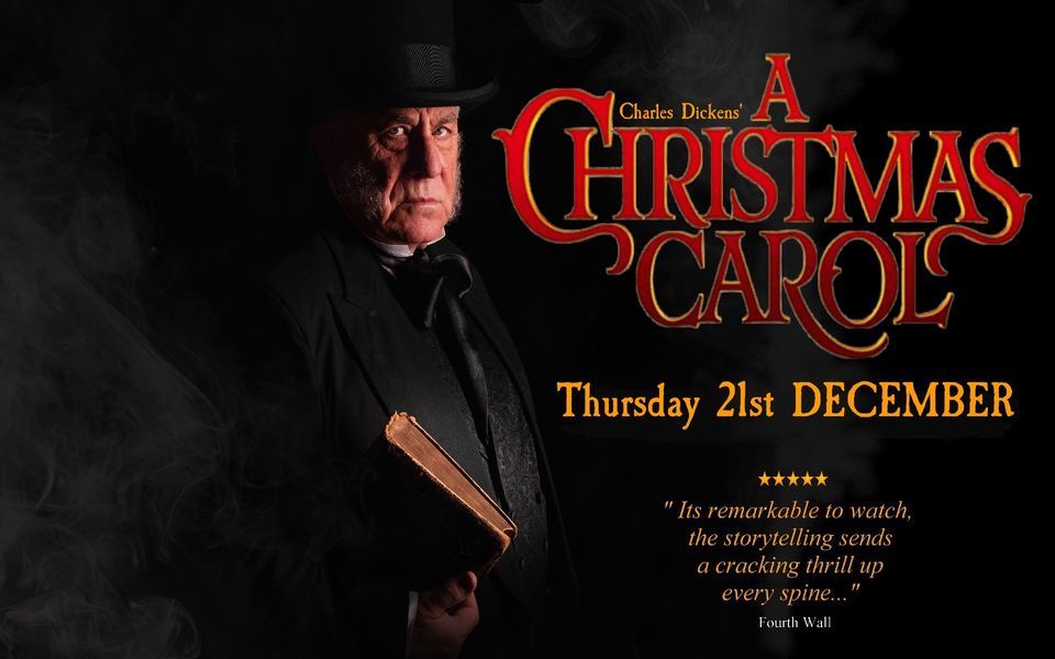 A Christmas Carol a live performance in the library AH Bracks