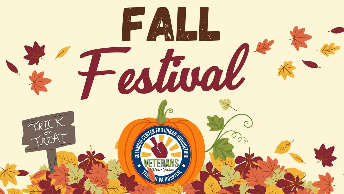 CCUA's Veterans Urban Farm Fall Festival