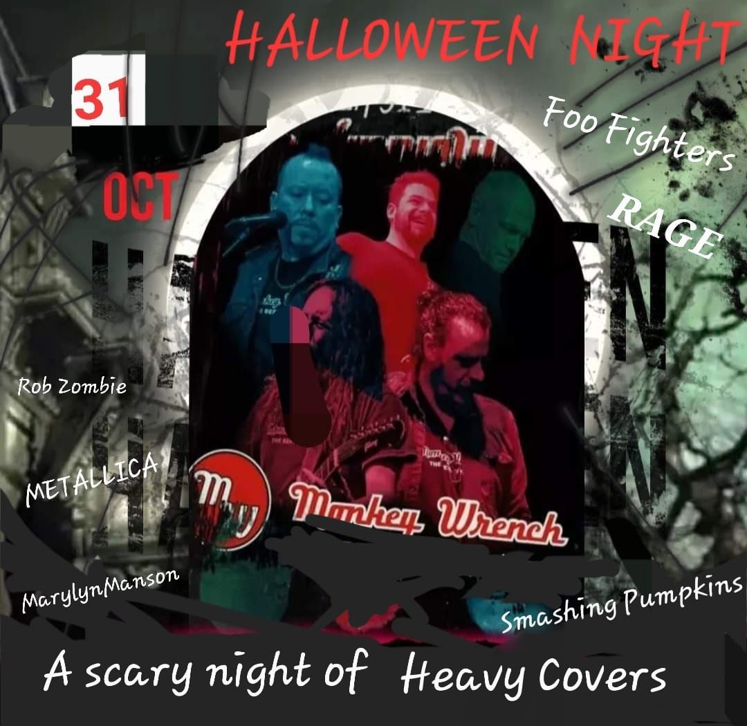 Halloween Night at the Linsmore Tavern with Monkey Wrench \u2013 The Best of the Foo Fighters and more!