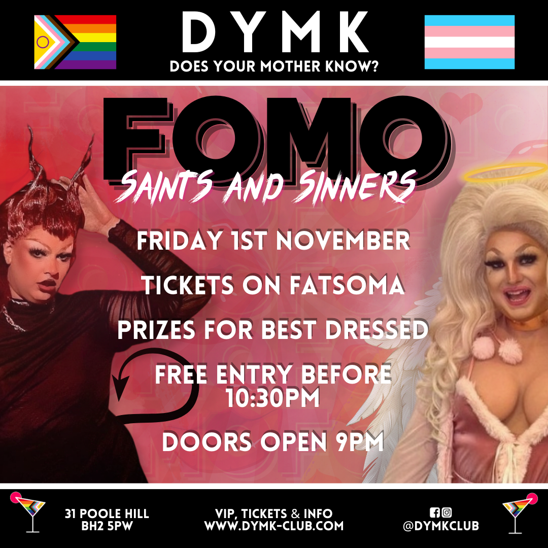 SAINTS AND SINNERS - DYMK Nightclub - HALLOWEEN