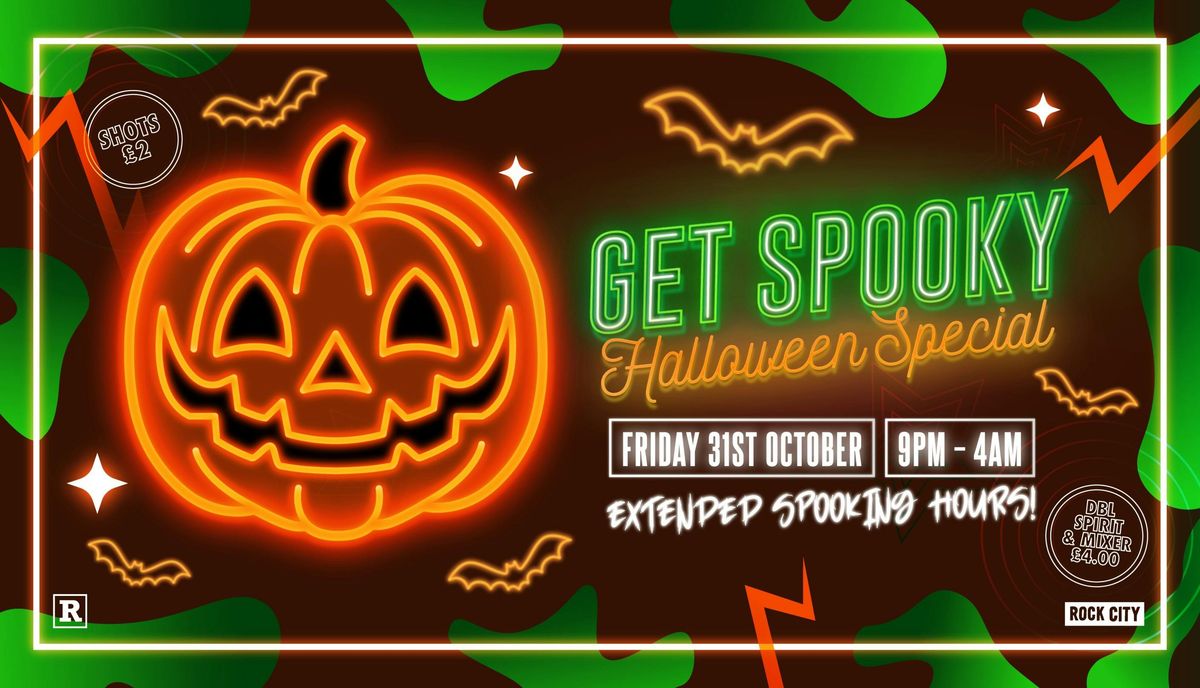 Get Lucky - GET SPOOKY - THIS IS HALLOWEEN SPECIAL! (EXTENDED SPOOKING HOURS) - Nottingham's Biggest Friday Night - 31\/10\/25
