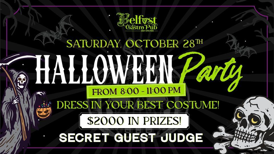 Halloween Party Belfast Gastropub, Lindenhurst, NY October 28, 2023