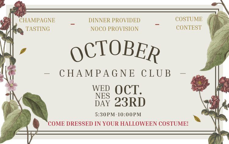 October Champagne Club \ud83c\udf83