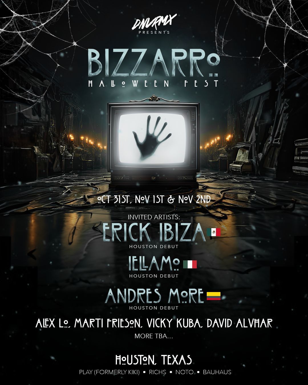 DNVRMX Presents: BIZZARRO - Houston Halloween Fest